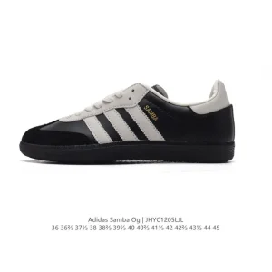 Adidas Originals Samba OG Shoes Classic Leather T-Toe Sneakers