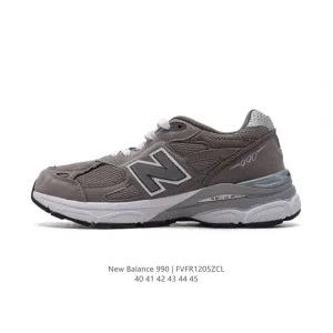 New Balance 990 V3 Made in USA Classic Retro Running Shoe