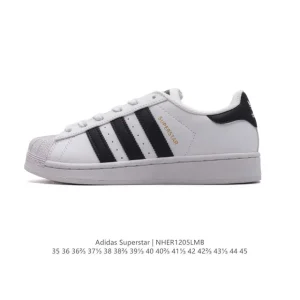 Adidas Superstar 82 Classic Shell Toe Leather Sneakers for Men and Women