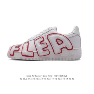 Nike Air Force 1 Low Purple Leather 3M Reflective Collaboration Sneakers