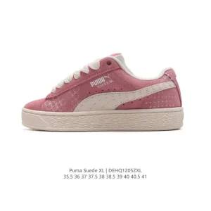 PUMA Suede XL Low Top Retro Lightweight Breathable Sneakers for Women
