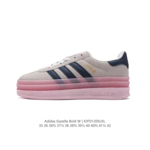 Adidas Gazelle Bold Retro Platform Sneakers for Women