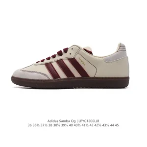 Adidas Originals Samba Og Shoes Classic Leather Sneakers for Men and Women