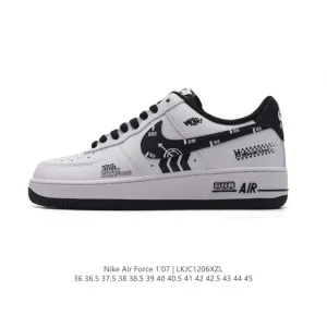 Nike Air Force 1 Low 07 Honeycomb Vintage Leather White Sneakers