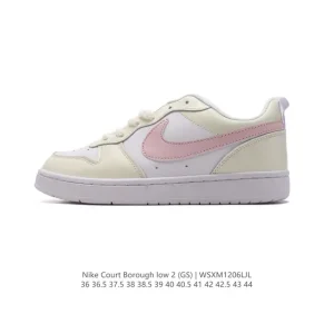 Nike Court Borough Low 2 Gs Little Air Force Casual Sneakers for Unisex