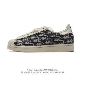 Adidas Dior Superstar Shell Toe Sneakers Limited Edition Collaboration