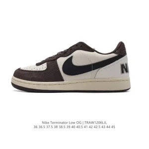 Nike Terminator Low Michigan Yellow Blue Skateboarding Shoes