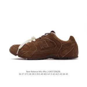 Miu Miu x New Balance 530 Sl Vintage Leather Low Top Sneakers