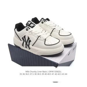 MLB Chunky Liner Basic Retro Street Sneakers for Men and Women