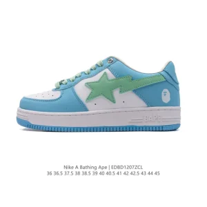 Bape x Nike Air Force 1 Sta Low Camo Sneakers for Men and Women
