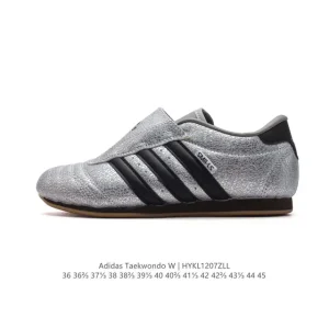 Adidas Originals Taekwondo Training Shoes White Grey Unisex