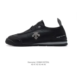 Descente Men's Chron Retro Sport Casual Leather Shoes