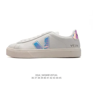 Veja Eplar White Leather Sneakers for Men and Women Eco-Friendly Casual Shoes
