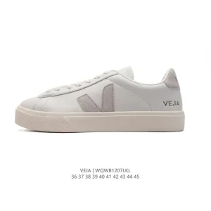 Veja Esplar White Leather Sneakers for Men and Women