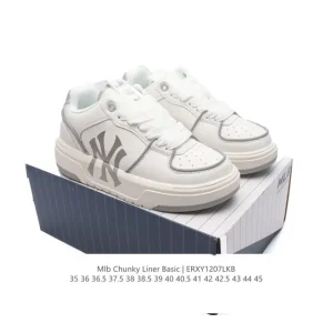 MLB Chunky Liner Basic Retro Street Sneakers for Men and Women
