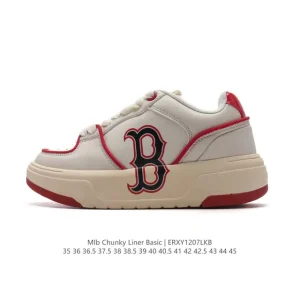 MLB Chunky Liner Basic Retro Street Style Unisex Sneakers