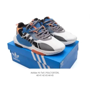 Adidas Hi-Tail Men's Retro Mesh Classic Sneaker with Thick Sole