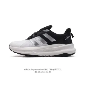 Adidas Superstar Bold W Men's Retro Thick Sole Comfort Sneakers