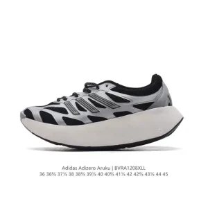 Adidas Adizero Aruku Men's Women's Lifestyle Shoes White Thick Sole