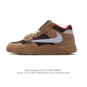 Travis Scott Jordan Jumpman Jack Taupe Haze Training Basketball Shoe Fz8117-203