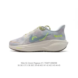 Nike Pegasus 41 Running Shoes with ReactX Foam and Dual Air Zoom