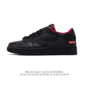 Jordan Air Low AJ1 Retro Classic Leather Basketball Shoes