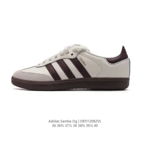 Adidas Originals Samba Og Shoes Classic Leather T-Toe Sneakers for Women