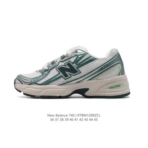 New Balance MR740 Vintage Grey Blue Dad Sneaker Shoes