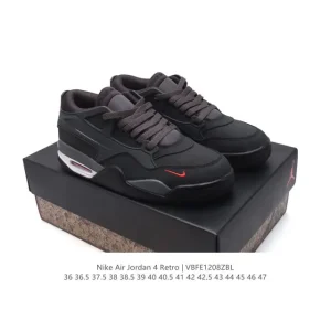 Nike Air Jordan 4 Retro OG Low Men's Women's Basketball Shoes Fq7940-002