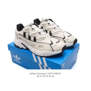 Adidas Ozweego Retro Water Pipe Vintage Dad Shoes with Thick Sole