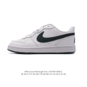 Nike Court Borough Low Men's and Women's Casual Leather Sneakers