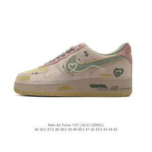 Nike Air Force 1 Low 07 Honeycomb Low Top Sneakers for Men and Women