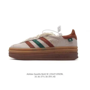 Adidas Gazelle Bold Retro Platform Sneakers for Women with Thick Sole