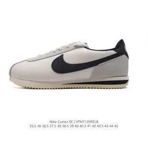 Nike Classic Cortez Leather Retro Running Shoes for Men and Women