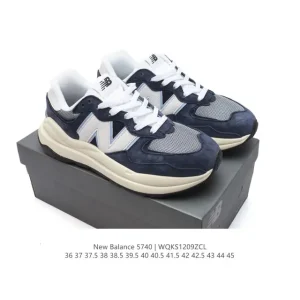 New Balance 5740 Retro Leather Sneakers for Men and Women