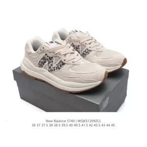 New Balance 5740 Retro Leather Sneakers for Men and Women