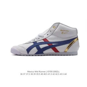 Onitsuka Tiger Mexico Mid Runner Classic Leather Retro Sneakers