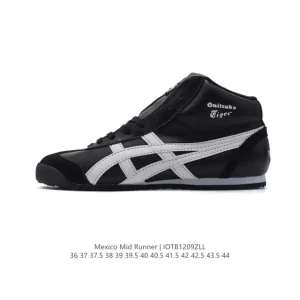 Onitsuka Tiger Mexico Mid Runner Leather Retro Classic Casual Sneakers