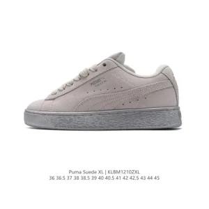 PUMA Suede XL Low-Top Retro Casual Sneakers with Thick Sole