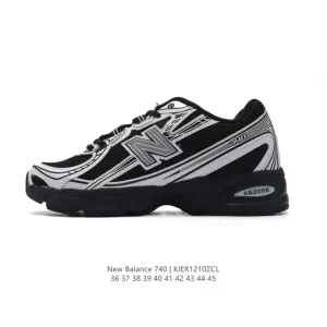 New Balance Mr740 Vintage Grey Blue Retro Dad Sneakers for Men and Women