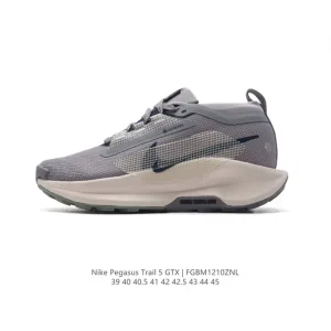 Nike Pegasus Trail 5 Men's Running Shoes Reactx Cushion Outdoor Hiking
