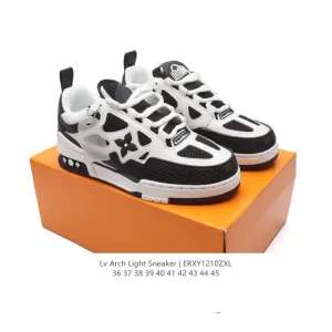Louis Vuitton Skate Sneaker Grained Leather 2024 Fall Winter Collection