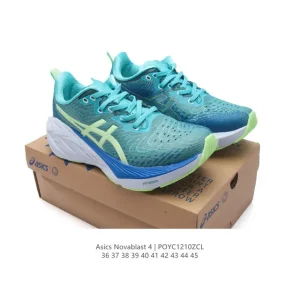 ASICS Novablast 4 Men's and Women's Running Shoes with FF Blast Plus Eco Cushioning