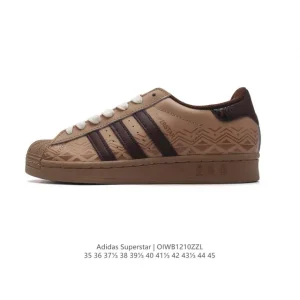 Adidas Superstar 82 Classic Shell Toe Leather Sneakers for Men and Women