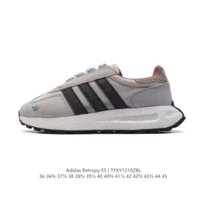 Adidas Retropy E5 Low-Top Classic Sneakers with Boost Technology