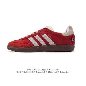 Adidas Originals Samba OG Shoes Classic Leather T-Toe Sneakers