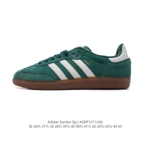 Adidas Originals Samba OG Shoes Classic Leather T-Toe Sneakers