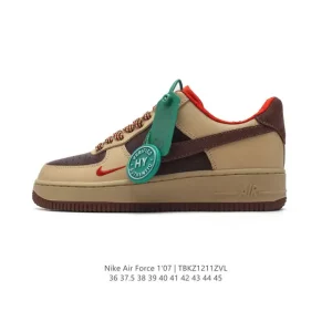 Nike Air Force 1 Low White Leather Sneakers HQ3447