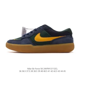 Nike SB Force 58 Skateboarding Shoes with Cupsole and Ventilation