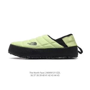 The North Face Low-Top Winter Boots with Faux Fur Lining and Thick Sole